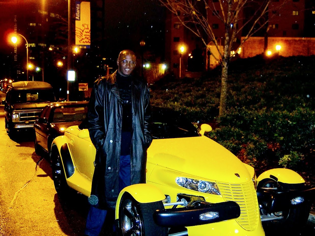 John Aghadiuno in Downtown Atlanta