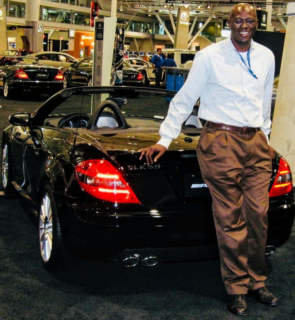 John Aghadiuno at Massachusetts Convention Center in Boston