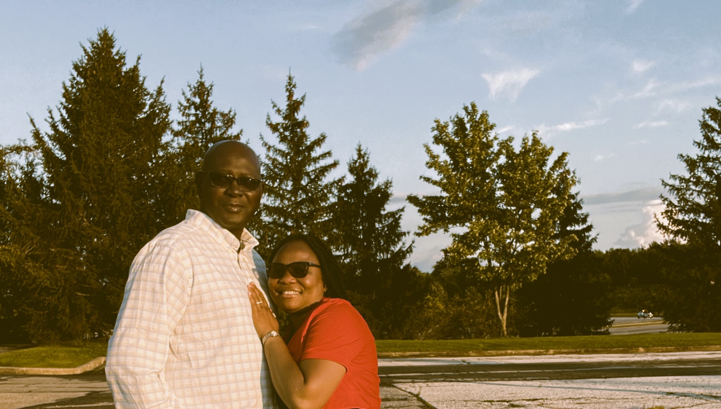 Aghadiuno and wife Bertha