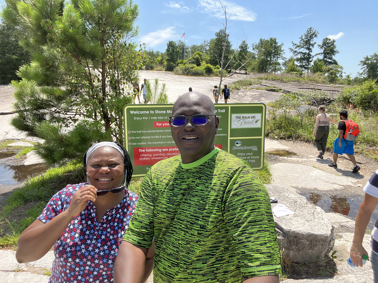 John Aghadiuno and Wife, Bertha Aghadiuno at Stone Mountain, GA